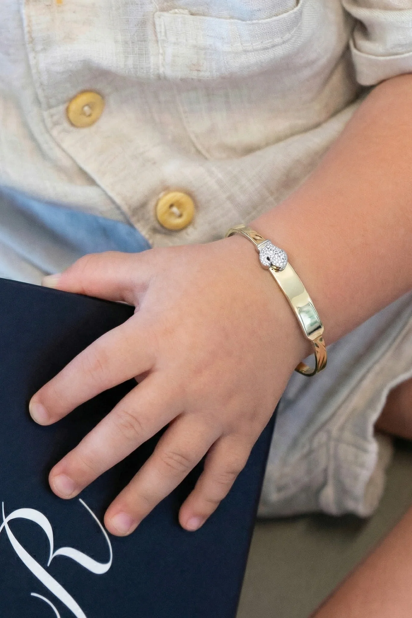 Baby Boxing Glove Expandable Bangle - Image 2