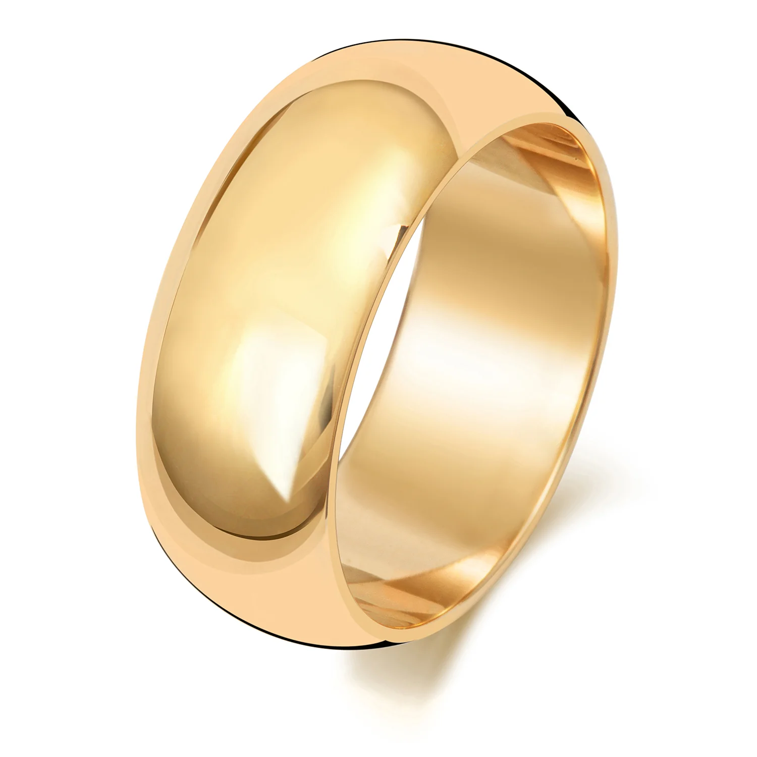 D-Shape Wedding Band - Image 8