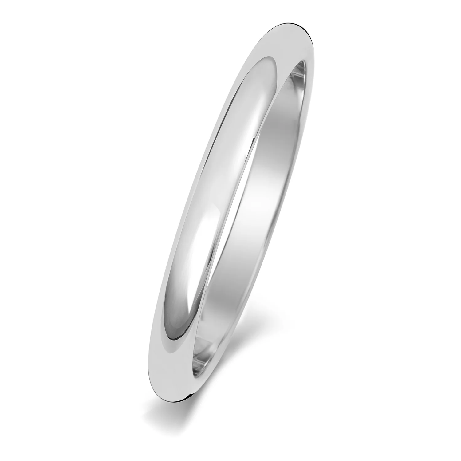 D-Shape Wedding Band - Image 9