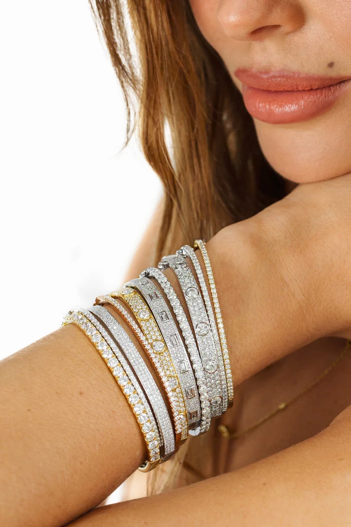Grace Diamond Bangle - Image 7
