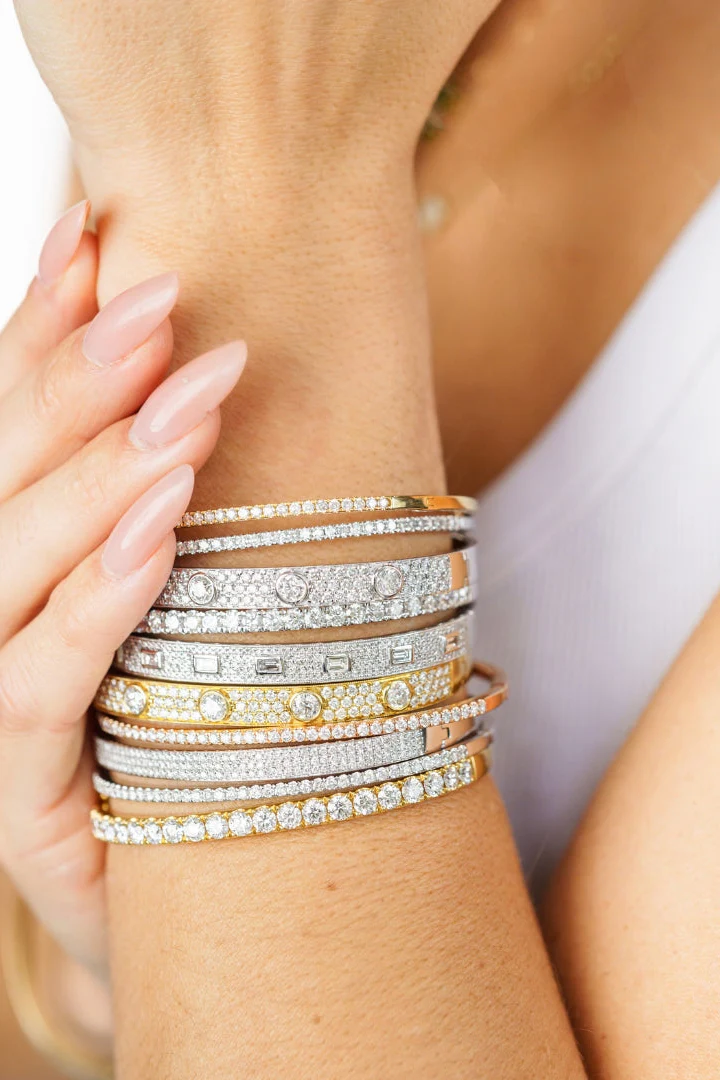 Grace Diamond Bangle - Image 8