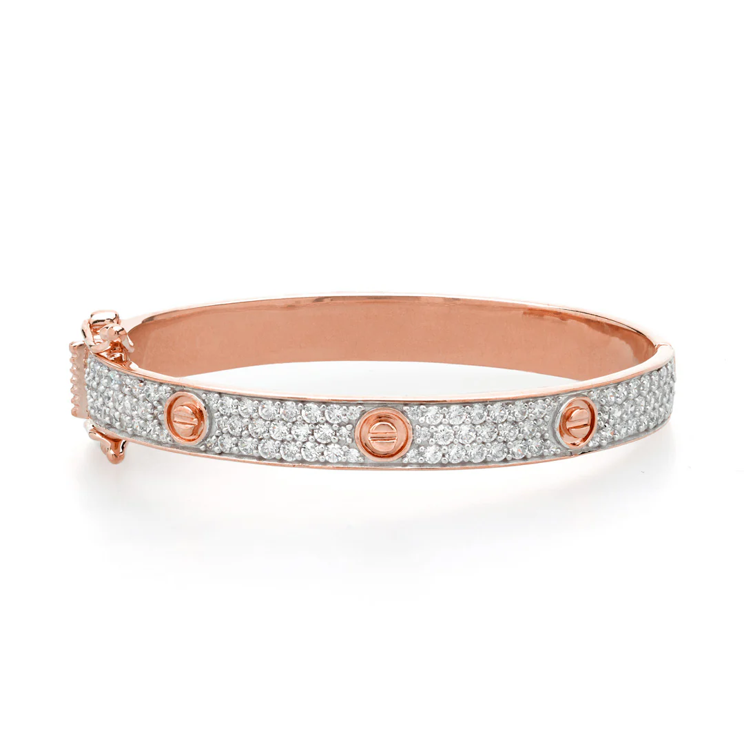 Baby & Kids Gold Screw Bangle - Image 4