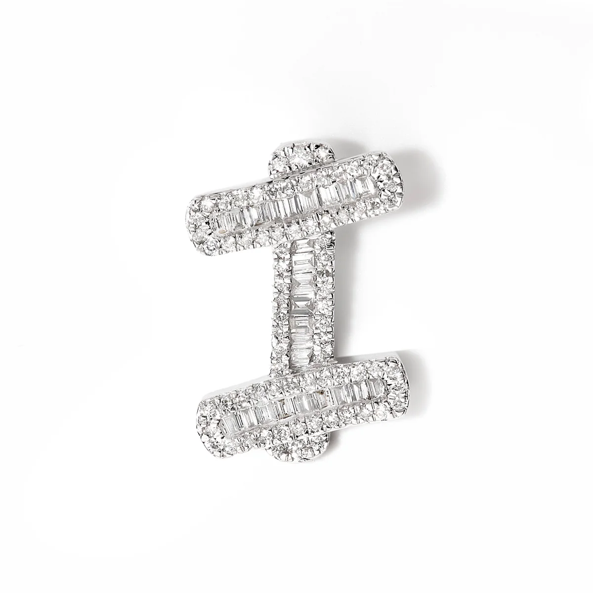 Classic Diamond Baguette Initial - Image 12
