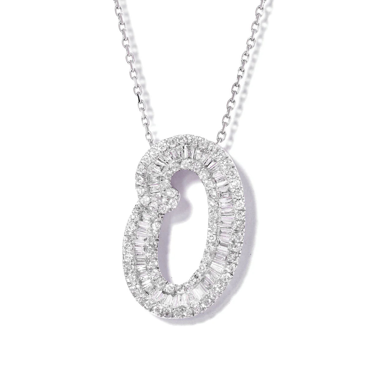 Classic Diamond Baguette Initial - Image 19